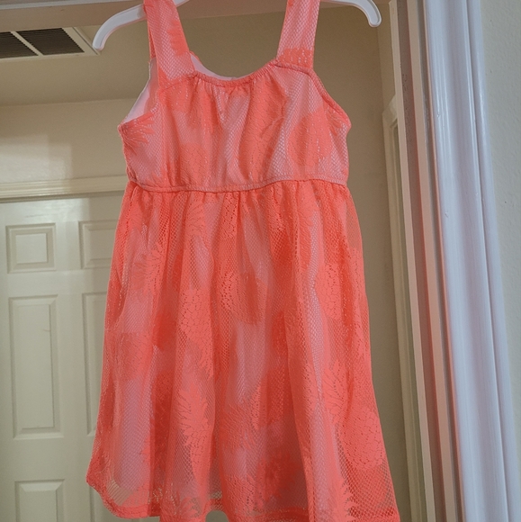 Super cute, neon Youngland pineapple dress sz 4T - Picture 1 of 2